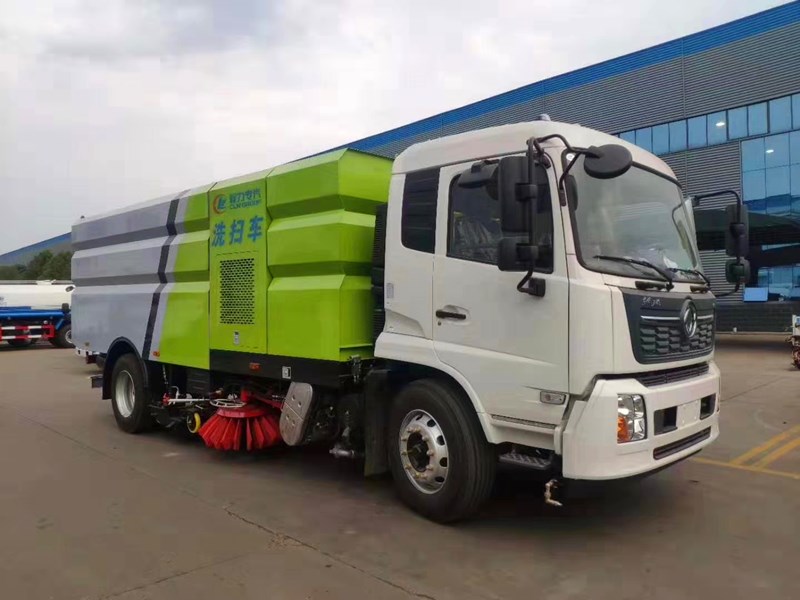 國六東風(fēng)天錦洗掃車-15噸洗掃車